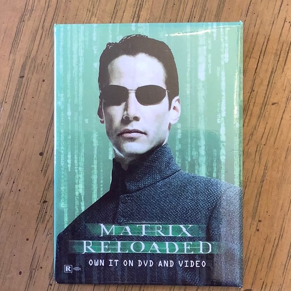 Collectible Matrix Reloaded Movie Pins/Buttons - Picture 4 of 7
